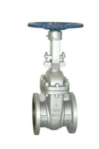 Cast steel gate valve