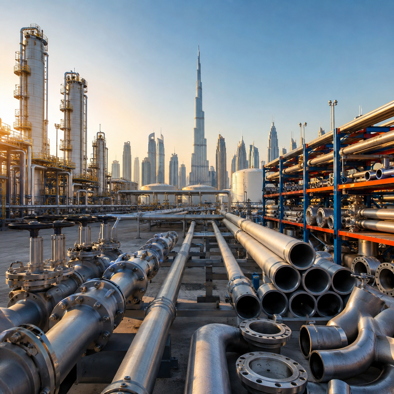 Why Dubai Is the Hub for Industrial Piping Supply in the Middle East