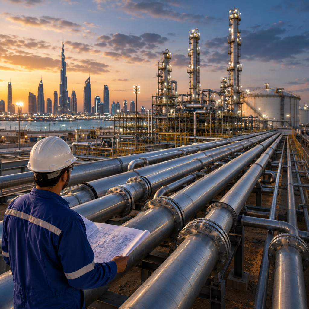 The Role of Piping Materials in UAE Oil and Gas Infrastructure