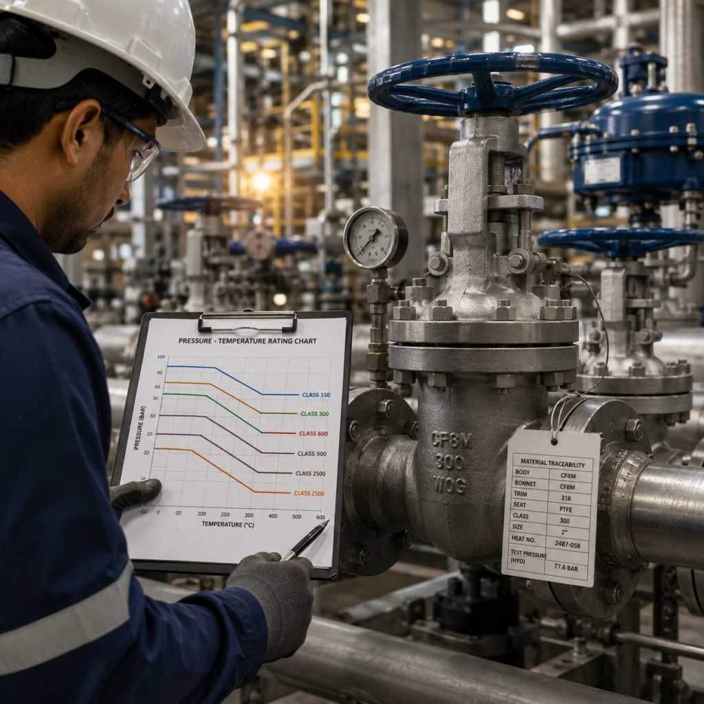 Understanding Pressure-Temperature Ratings for Industrial Valves