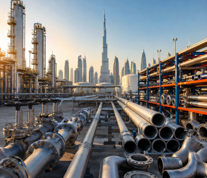 Why Dubai Is the Hub for Industrial Piping Supply in the Middle East
